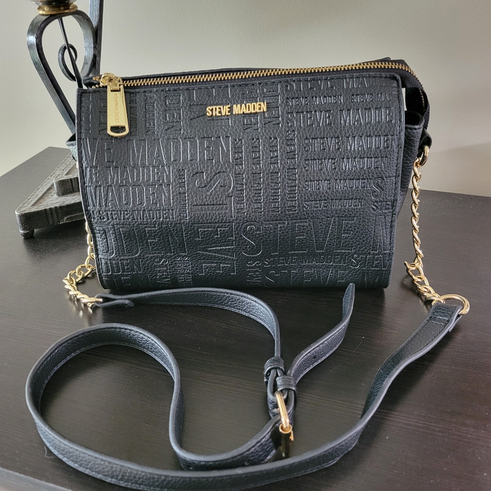 Steve Madden Black Crossbody Bag